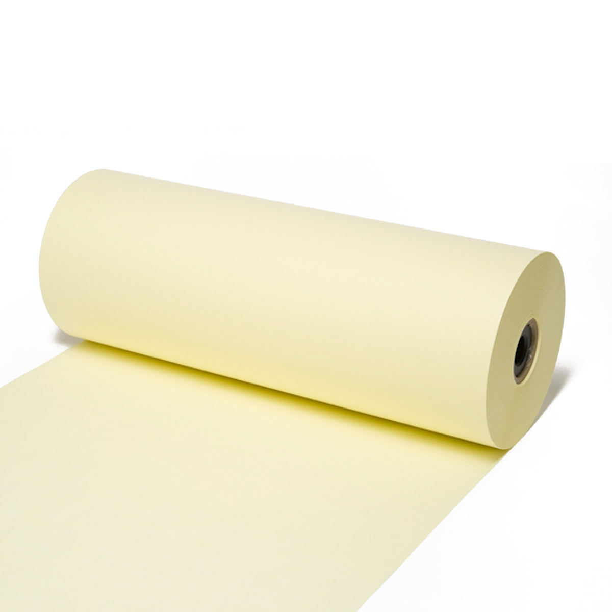 Seidenpapier Creme, 50 / 75 cm breit, ca. 500 Meter / Rolle