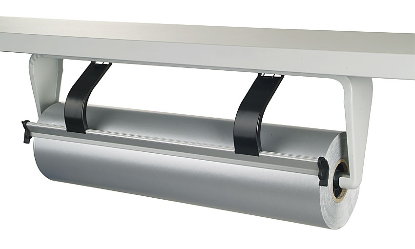 Untertischabroller Standard - glattes Messer - Folien- und Papierabroller